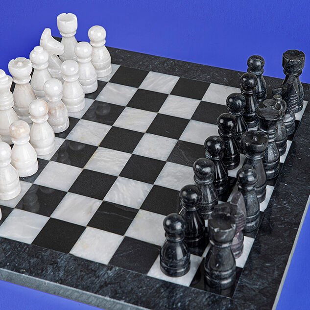Chess Mermer Satranç Takımı L