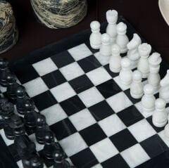 Chess Mermer Satranç Takımı L