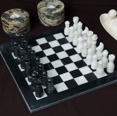 Chess Mermer Satranç Takımı L