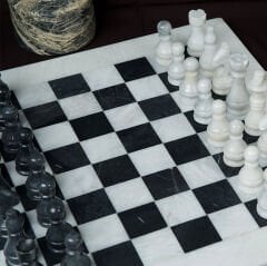 Chess Mermer Satranç Takımı M