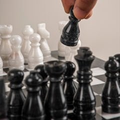 Chess Mermer Satranç Takımı M