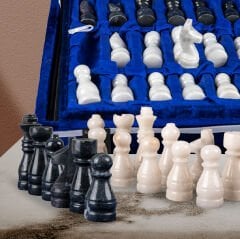 Chess Mermer Satranç Takımı M