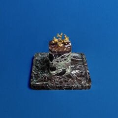 Verde Gold Detay Kapaklı Kutu