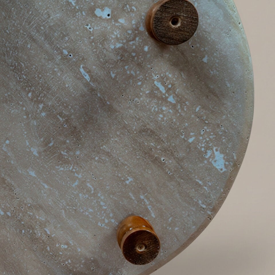 Ahşap Ayaklı Sunumluk