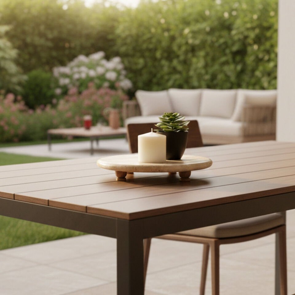 Ahşap Ayaklı Sunum Standı