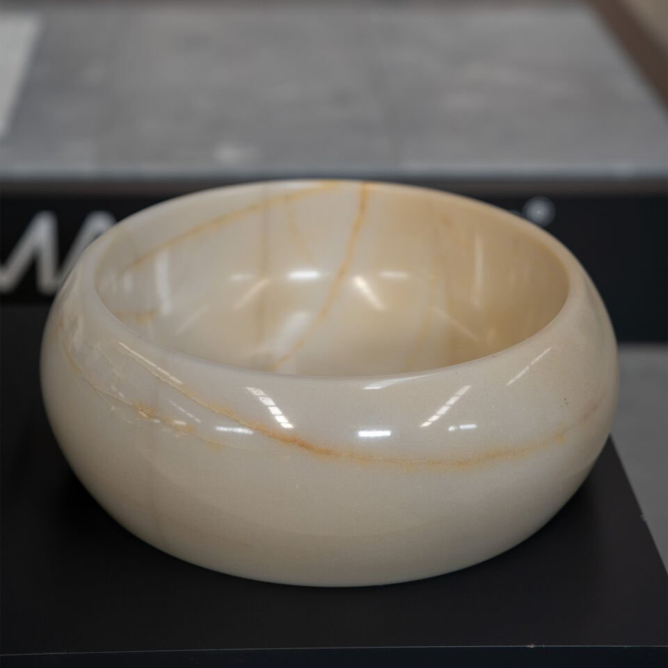 Perla Mermer Çanak Lavabo