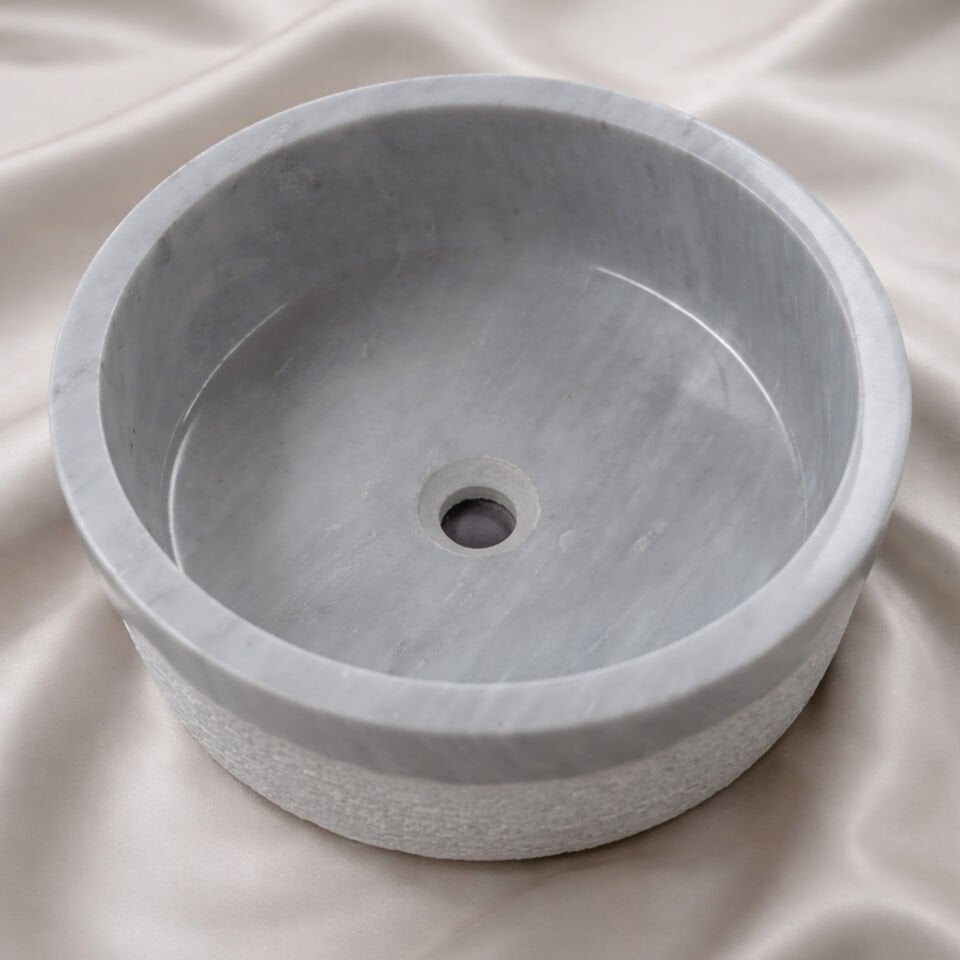 Hera Mermer Çanak Lavabo