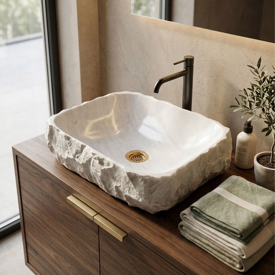 Zeus Mermer Lavabo