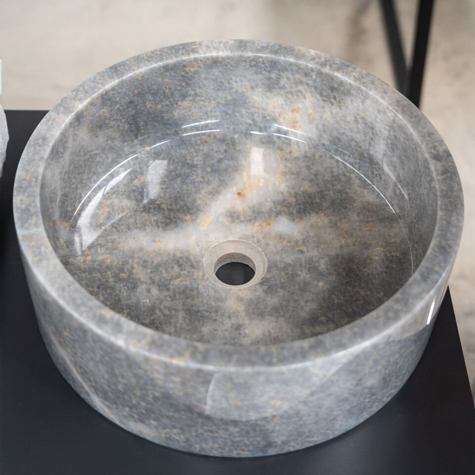 Vein Mermer Çanak Lavabo