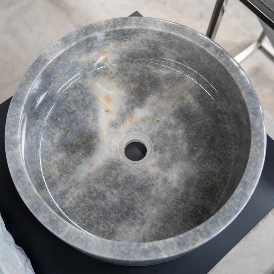 Vein Mermer Çanak Lavabo