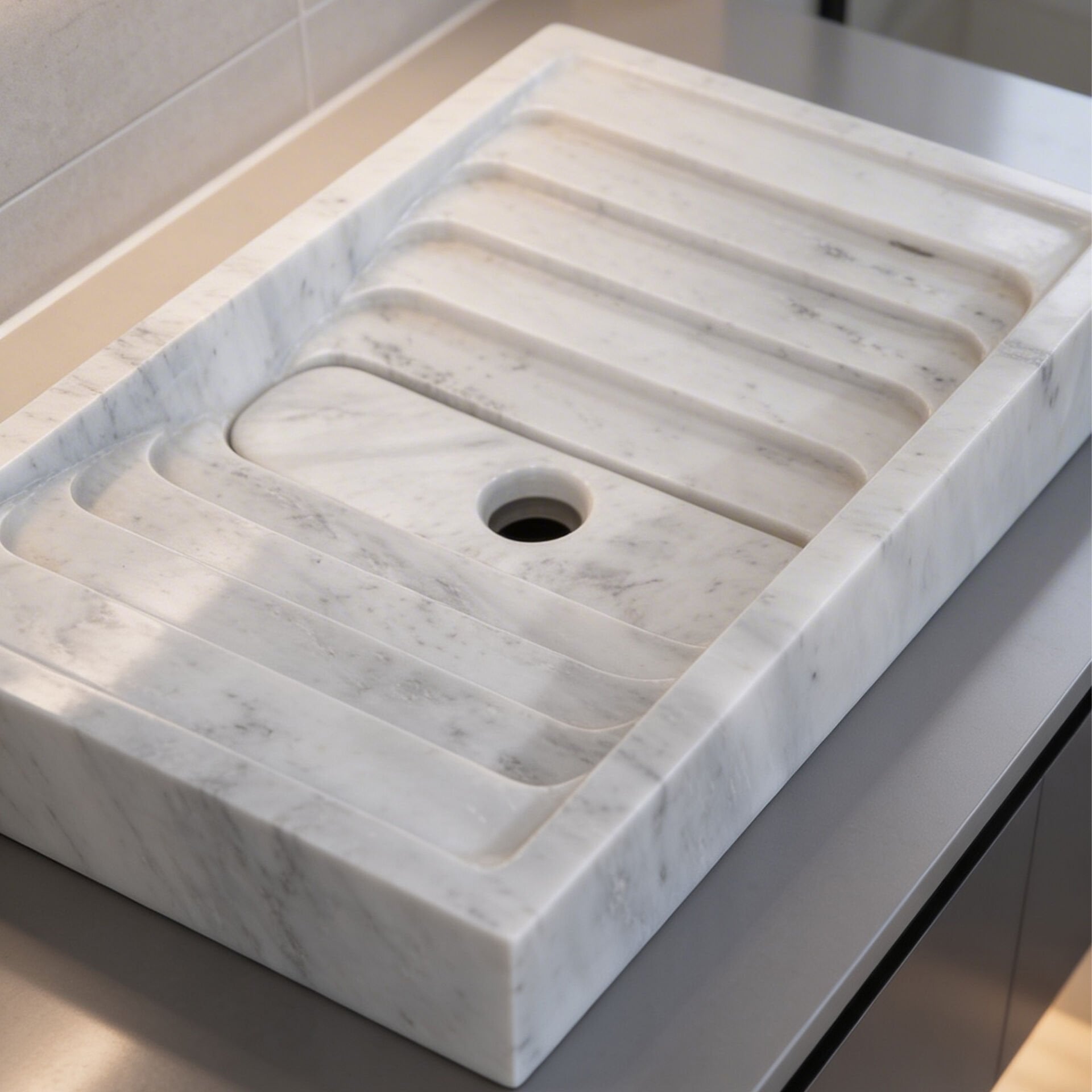 Royal Mermer Blok Lavabo