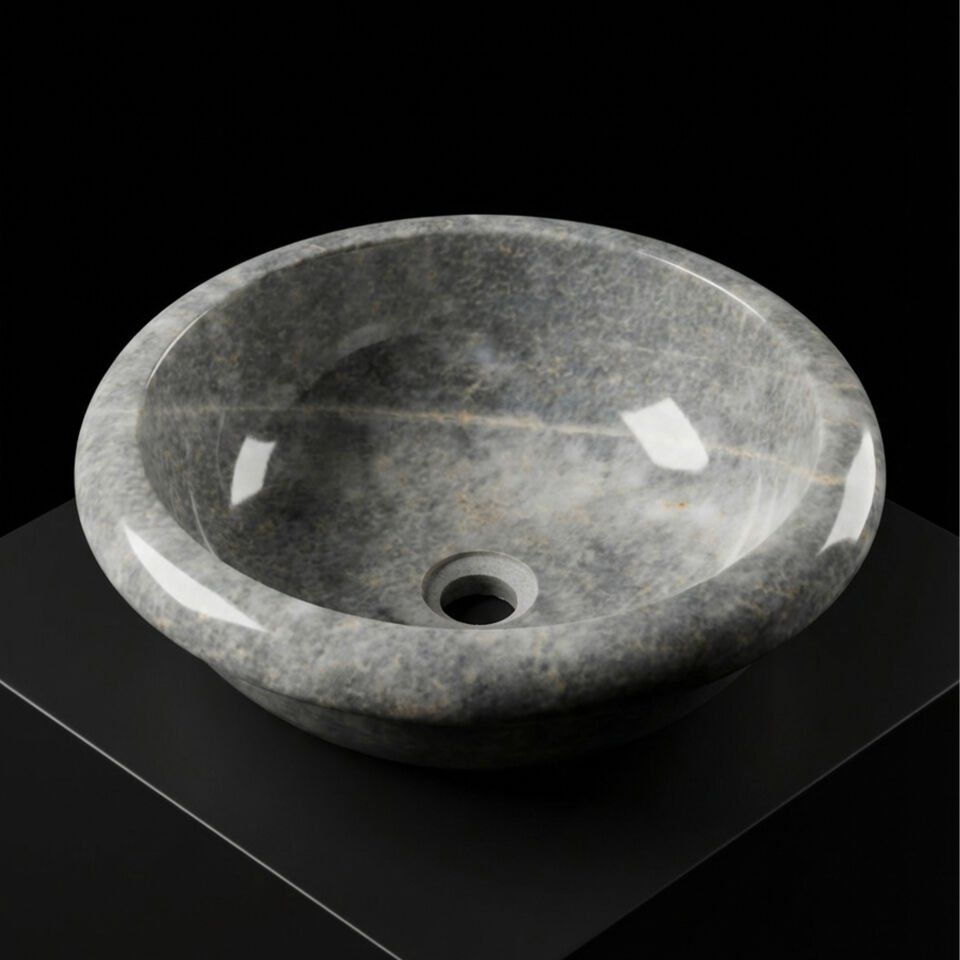 Glint Mermer Çanak Lavabo