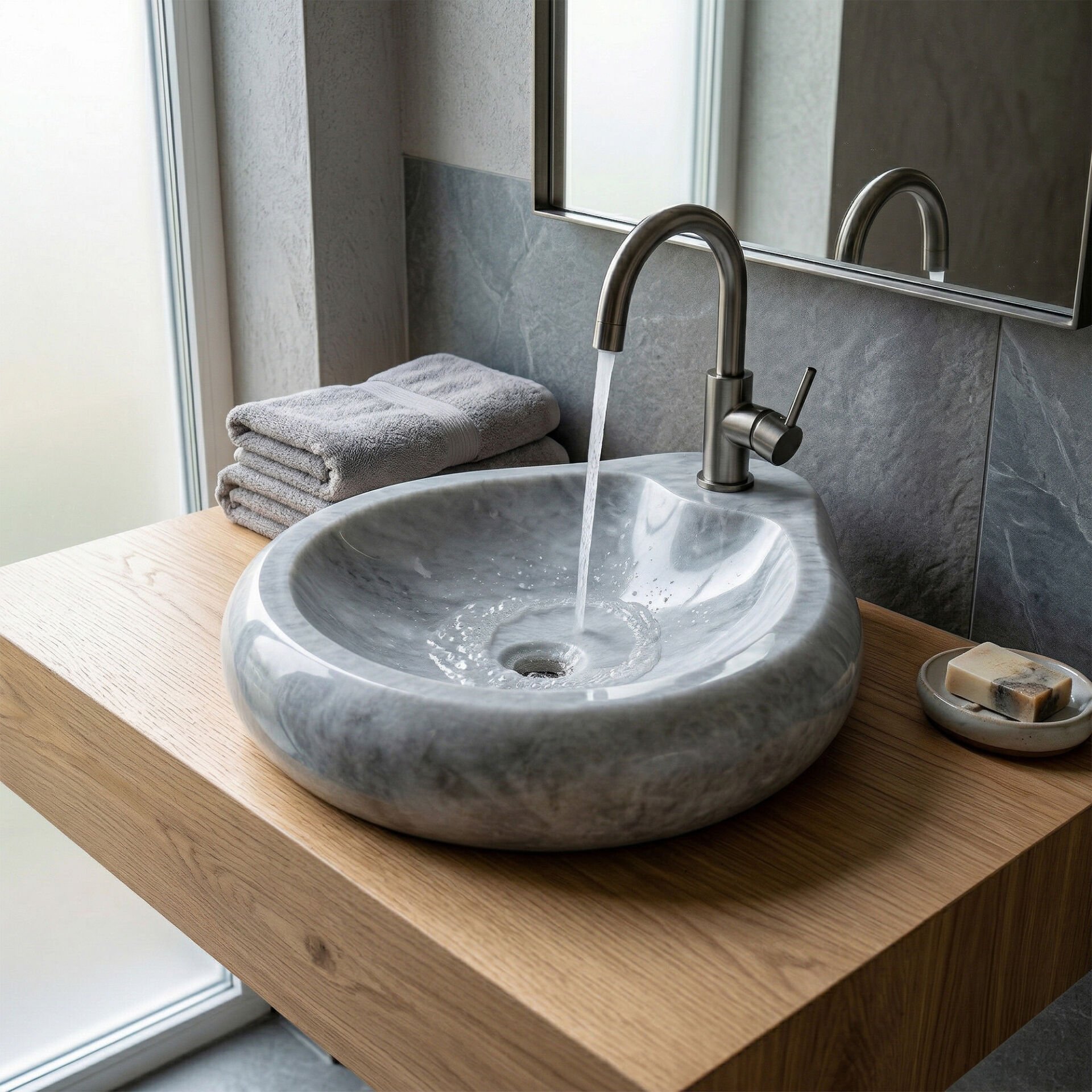 ERA Mermer Çanak Lavabo