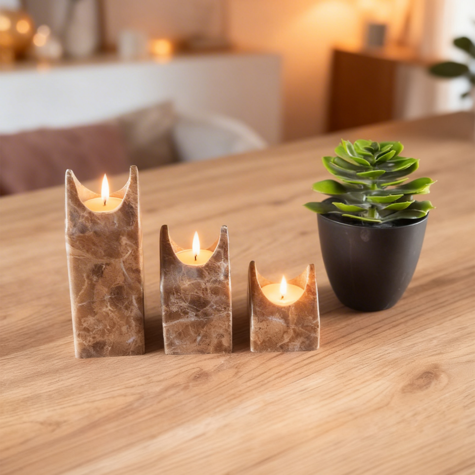 Neko Üçlü Mum Seti