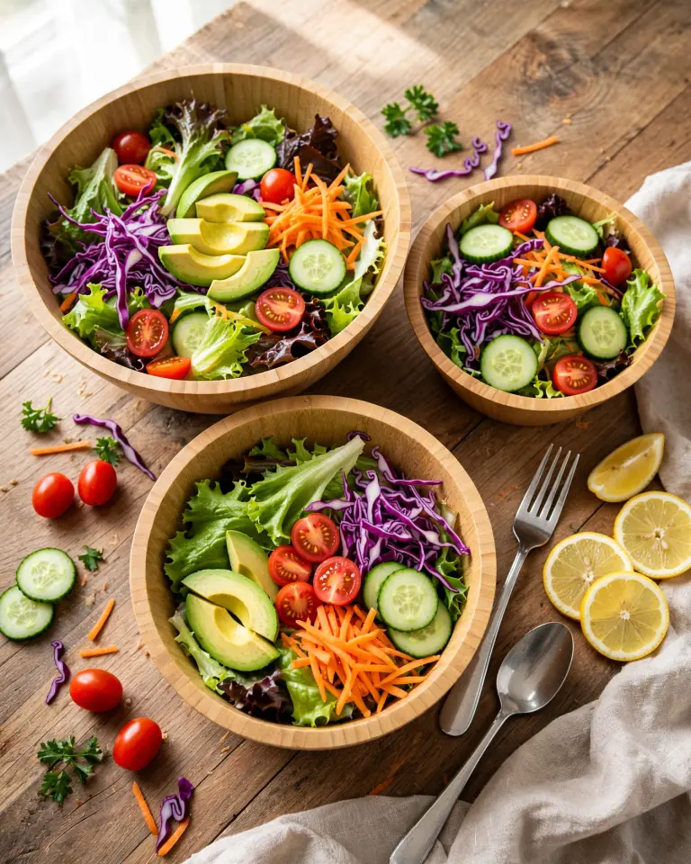 Natura Bambu Salata Kasesi Seti
