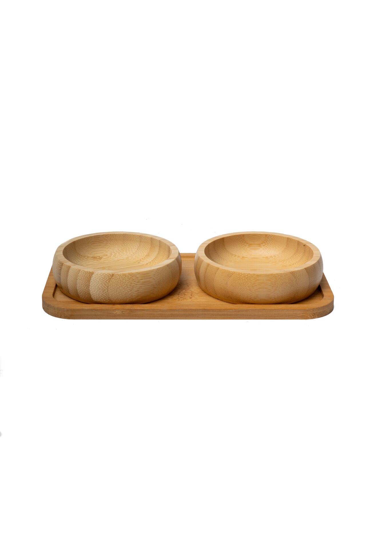 Natura Bambu 2'li Çerezlik Seti (20.5x9.5 cm)