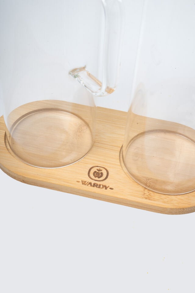 Pure Glass Yağlık Sirkelik Seti 2'li