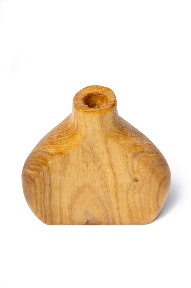 Forest Oval Form Rustik Vazo Naturel
