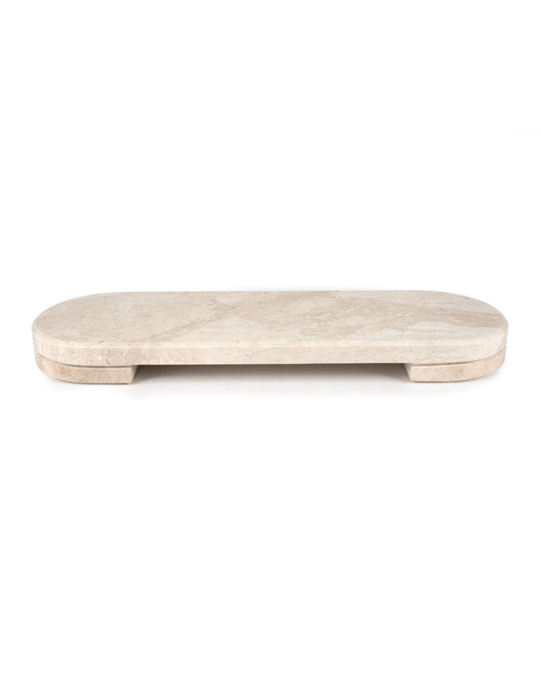 Luvia Mermer Oval Sunum Standı Diana Royal (15x45 cm)