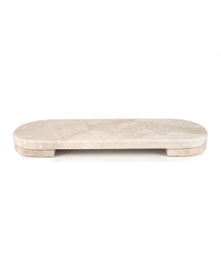 Luvia Mermer Oval Sunum Standı Diana Royal (15x45 cm)