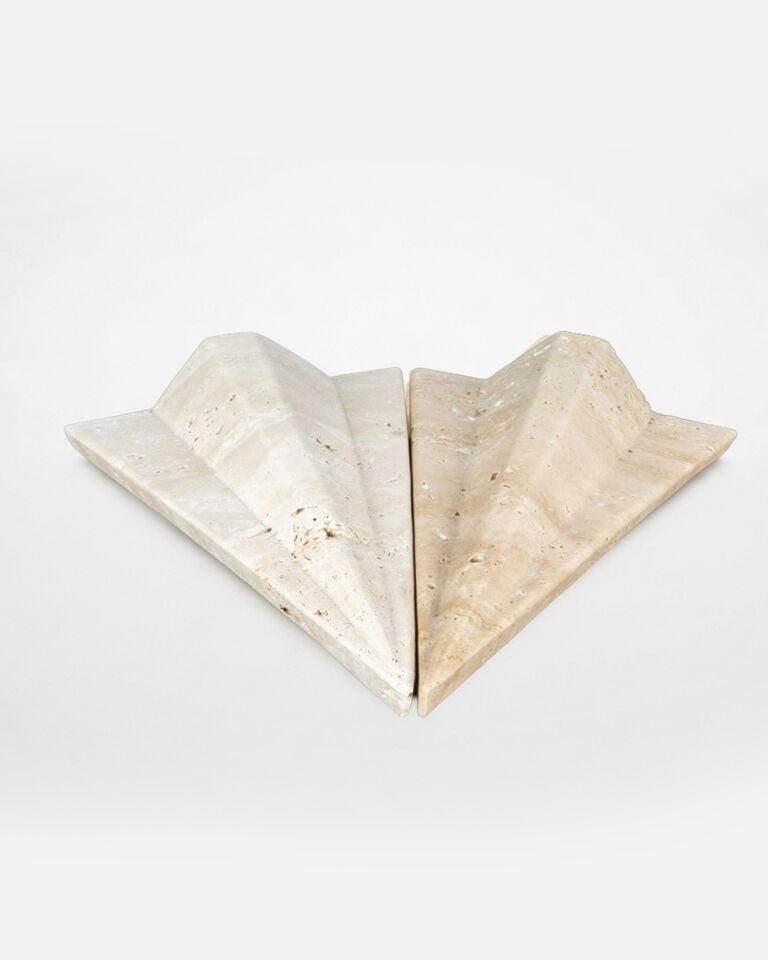 Ikaros Traverten Uçak Obje (13x18cm)